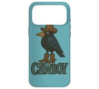 Carcasa para iPhone 17 Pro MAX Cawboy Caw Caw Cowboy Ceja Ilustración
