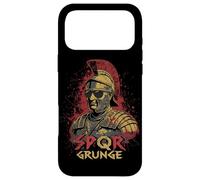 Carcasa para iPhone 17 Pro MAX Centurión Romano SPQR Estilo Grunge Gráfico Vinta