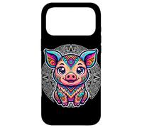 Carcasa para iPhone 17 Pro MAX Cerdo Azteca Mexicano Civilización Antigua Mitología Arte Diseño