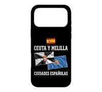 Carcasa para iPhone 17 Pro MAX Ceuta y Melilla Ciudades Españoles Bandera España