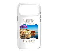 Carcasa para iPhone 17 Pro MAX Chania Town Harbour Isla Griega Creta Grecia Vacaciones