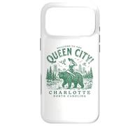 Carcasa para iPhone 17 Pro MAX Charlotte City Carolina del Norte Bienvenido a Queen City