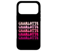 Carcasa para iPhone 17 Pro MAX Charlotte Retro Stack Design