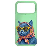 Carcasa para iPhone 17 Pro MAX Chartreux Fashion Cats - Portada de Revista, diseño de Gatos