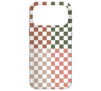 Carcasa para iPhone 17 Pro MAX Checkerboard Classic Checkered Checker Earth Beige Colors