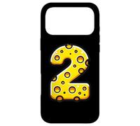 Carcasa para iPhone 17 Pro MAX Cheese Happy, Segundo cumpleaños, número Dos, niños
