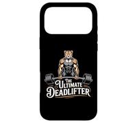 Carcasa para iPhone 17 Pro MAX Cheetah Print Stuff Deadlifter Workout Gym - Guepardo para Mujer
