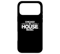 Carcasa para iPhone 17 Pro MAX Chicago es música House - DJ Vintage de Hard House Music