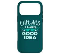 Carcasa para iPhone 17 Pro MAX Chicago Siempre es una Buena Idea Viaje Divertido por la Ciudad
