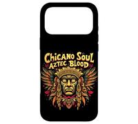 Carcasa para iPhone 17 Pro MAX Chicano Soul Azteca Sangre Mexicana Latino Arte