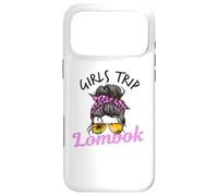 Carcasa para iPhone 17 Pro MAX Chicas a Juego Viaje Lombok moño desordenado