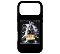Carcasa para iPhone 17 Pro MAX Chicken Farm Farmer - Pastel de cumpleaños Divertido para Fiesta Espeluznante