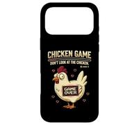 Carcasa para iPhone 17 Pro MAX Chicken Game Don't Look At The Chicken Funny Gamer Pixel Art