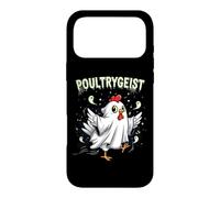 Carcasa para iPhone 17 Pro MAX Chicken Ghost Poultrygeist Halloween Costume Farmer