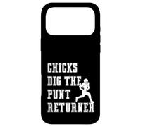Carcasa para iPhone 17 Pro MAX Chicks Dig The Punt Returner Special Teams Gráfico Dicho