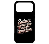 Carcasa para iPhone 17 Pro MAX Chistes Divertidos de Satanás Jesús religioso Cristiano Creyente