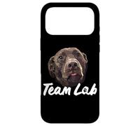 Carcasa para iPhone 17 Pro MAX Chocolate Lab Perro Brown Labrador Retriever Lover