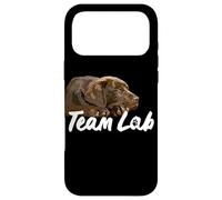 Carcasa para iPhone 17 Pro MAX Chocolate Lab Perro Brown Labrador Retriever Lover