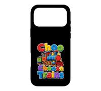 Carcasa para iPhone 17 Pro MAX Choo Elegir Trenes Divertido Tren Amante Juego de Palabras