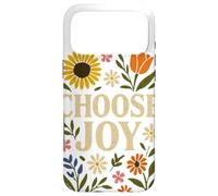 Carcasa para iPhone 17 Pro MAX Choose, Joy Floral Affirmation Cottagecore Boho Art
