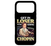 Carcasa para iPhone 17 Pro MAX Chopin Humor Músico Hombres Mujeres Niños Divertida Música Clásica