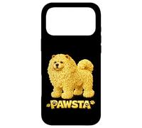 Carcasa para iPhone 17 Pro MAX Chow Chow Spaghetti Fideos Comida Italiana Cachorro Am