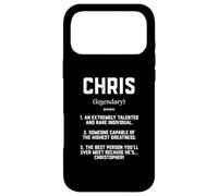 Carcasa para iPhone 17 Pro MAX Chris Definition Funny Talented Great Cosplay Christophers