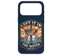 Carcasa para iPhone 17 Pro MAX Christian American Baptism Let It In The Water Matthew 28