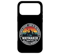 Carcasa para iPhone 17 Pro MAX Christian Waymaker Promise Keeper Isaías 42:16 Diseño Retro