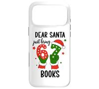 Carcasa para iPhone 17 Pro MAX Christmas 6-7 Santa Says 67 Dear Santa Just Bring 6 7 Books