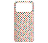 Carcasa para iPhone 17 Pro MAX Christmas Checkered Joy Holiday Checkerboard Design