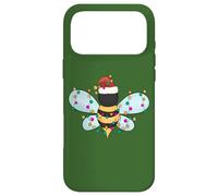 Carcasa para iPhone 17 Pro MAX Christmas Honey Bee String Lights For Beekeeper & Bee Lover