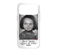 Carcasa para iPhone 17 Pro MAX Chucky School Photo Best Smile Class of 1991 Black and White