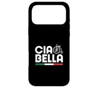 Carcasa para iPhone 17 Pro MAX Ciao Bella Italy - Bandera Italiana con diseño de Bicicleta Retro