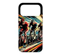 Carcasa para iPhone 17 Pro MAX Ciclistas de Carreras Streetart Entrenamiento Ciclista