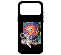 Carcasa para iPhone 17 Pro MAX Ciencia Espacio NASA Astronauta Memphis Arte Retro 80s Nerd Geek