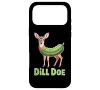 Carcasa para iPhone 17 Pro MAX Cierva Pepinillo Venado Humor Dill Doe Juego De Palabras