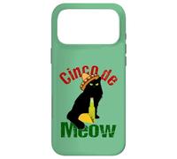 Carcasa para iPhone 17 Pro MAX Cinco de Meow - Fun Beer Taco Cat Cinco de Mayo