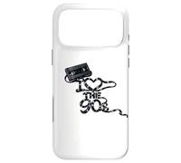 Carcasa para iPhone 17 Pro MAX Cinta Adhesiva Suelta con Texto «I Heart The 90s Movie Store Rent»