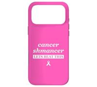 Carcasa para iPhone 17 Pro MAX Cinta de cáncer de Mama: el Shmancer del cáncer vence Esto