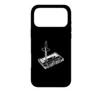 Carcasa para iPhone 17 Pro MAX Cinta de Casete Rewind Pen The Analog Age Nostalgia