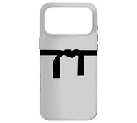Carcasa para iPhone 17 Pro MAX Cinturón Negro Imagen Kickboxing Karate Artes Marciales Blackbelt