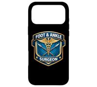 Carcasa para iPhone 17 Pro MAX Cirujano de Pie y Tobillo Caduceo Podología Cirugía Ortopedia
