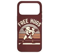 Carcasa para iPhone 17 Pro MAX Cita de Abrazos Gratis Maniobra de Lucha Libre Luchadores Divertidos