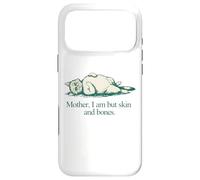 Carcasa para iPhone 17 Pro MAX Cita de Gato Mother I Am But Skin and Bones