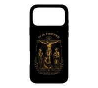 Carcasa para iPhone 17 Pro MAX Cita de la Biblia católica: Consumado está