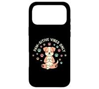 Carcasa para iPhone 17 Pro MAX Cita de Paw-sitive Vibes Only, Amante de los Animales, para Perros