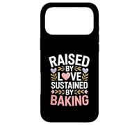 Carcasa para iPhone 17 Pro MAX Cita de Raised by Love Sustained by Baking Baker