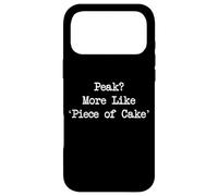 Carcasa para iPhone 17 Pro MAX Cita Divertida de Escalada Peak More Like Piece of Cake