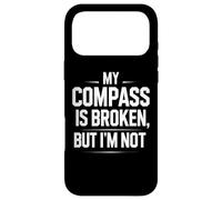 Carcasa para iPhone 17 Pro MAX Cita Divertida de Explorador Urbano de My Compass is Broken